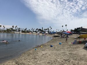 beach at De Anza Cove