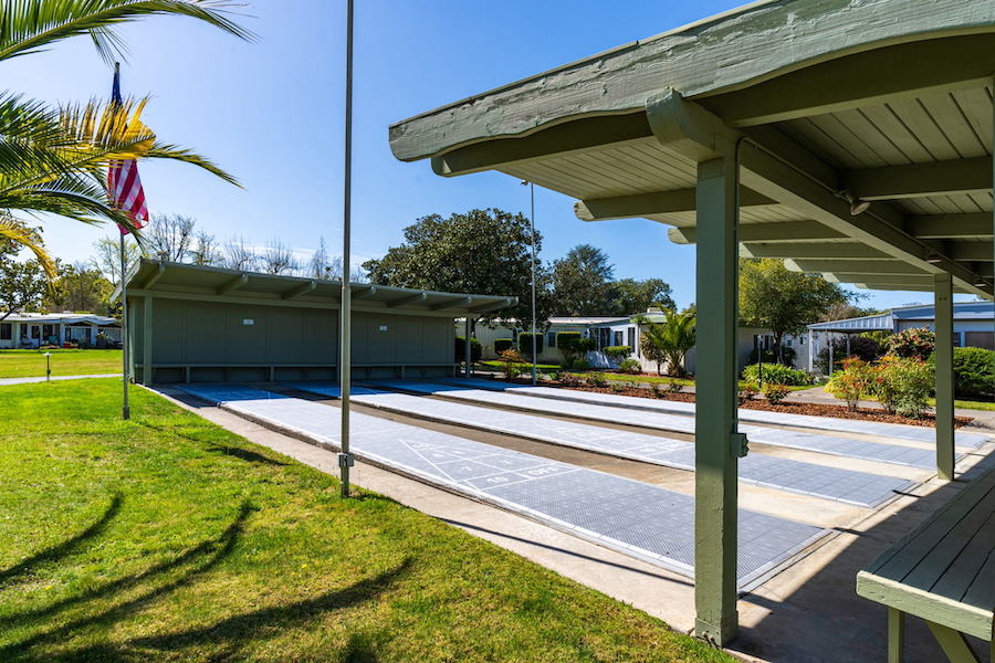 Shuffleboard court at Moon Valley